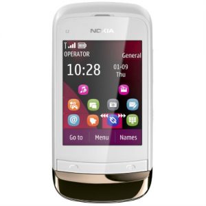 Nokia C2-02 en blanco ya en Telcel