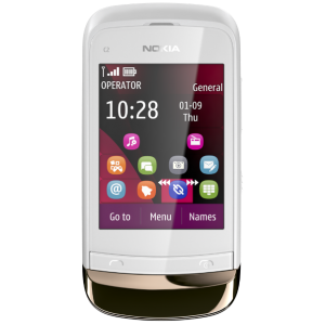 Nokia C2-02 en blanco ya en Telcel