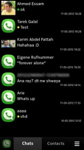 Wazap el WhatsApp para Nokia N9 con MeeGo
