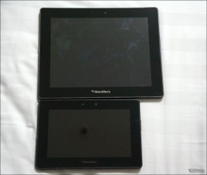 BlackBerry PlayBook 4G de 10 pulgadas se filtran fotos comparación 7