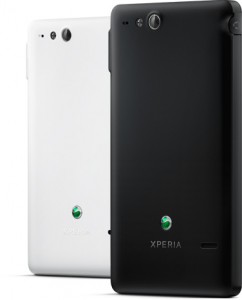 Sony Xperia go resistente al agua y polvo