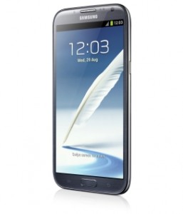 Samsung Galaxy Note II con Android 4.1 Jelly Bean