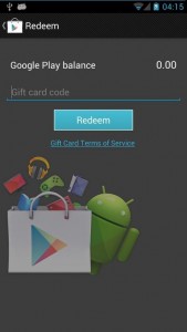 Google Play Store ya prepara sus Gift Cards