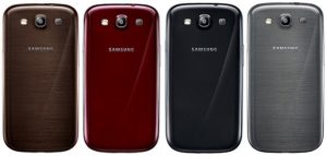 Samsung Galaxy S III nuevos colores