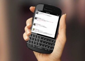 BlackBerry 10 N series teclado QWERTY