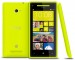 HTC 8X con Windows Phone 8 pantalla HD color amarillo