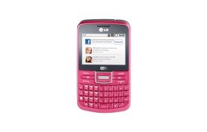 LG C193 Text It Chat en México con Telcel color rosa