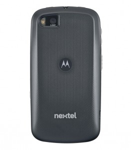 Motorola Master un Android 2.3 en Nextel México cámara de 5 megapxieles