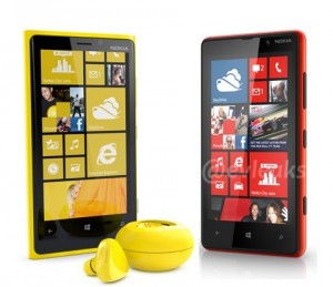 El Nokia Lumia 920 y 820 con Bluetooth headset