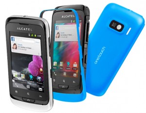 Alcatel One Touch 918 Mix en México carcasas intercambiables