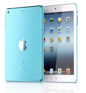 iPad mini color azul