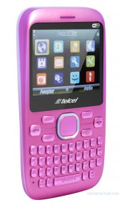 M4tel SS220 VIBER con WiFi en Telcel rosa