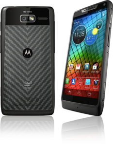 Motorola RAZR i con Intel a 2 GHz en México con Telcel