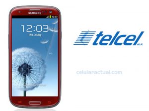 Samsung Galaxy S III color Rojo Red Garnet en México con Telcel