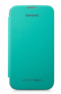 Samsung Galaxy Note II Flip Cover Verde Mint