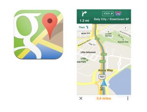 Google Maps para el iPhone, iPod touch y iPad