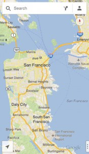 Google Maps en el iPhone 5
