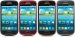 El Galaxy S III Mini colores Gris, Negro, Marrón, Rojo