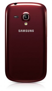 El Galaxy S III Mini color Rojo