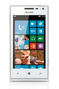 Huawei Ascend W1 con Windows Phone 8 color blanco