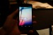LG Nexus 4 en color blanco pantalla de frente prendida