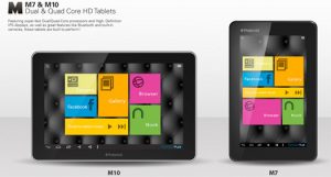 Polaroid tablets M10 y M7 con Jelly Bean