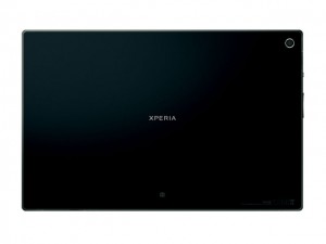 Sony Xperia Tablet Z trasera color negro