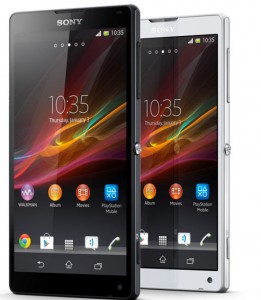 Sony Xperia ZL con 5 pulgadas a 1080p Android 4.1 Jelly Bean