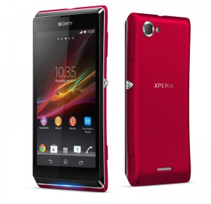 Sony Xperia L color rojo