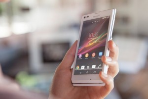 Sony Xperia L en las manos