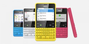 Nokia Asha 210 con Qwerty y tecla WhatsApp colores