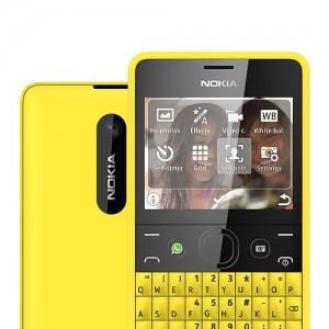 Nokia Asha 210 con Qwerty y tecla WhatsApp colores