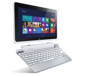 Acer Iconia W510 tablet con Widows 8 en México con teclado dock
