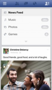 Facebook Messenger app iOS con Chat Heads y Stickers