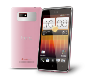 HTC Desire L Android Jelly Bean color rosa