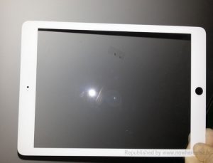 iPad 5 su panel frontal filtrado rumor