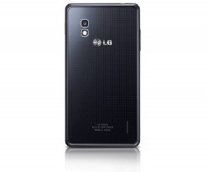 LG Optimus G parte trasera cámara