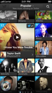 Twitter #music para iOS ya disponible