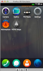 Simulador de Firefox OS 3.0 Apps