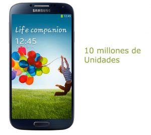 Galaxy S4 vende 10 millones de unidades