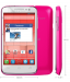 Alcatel One Touch M'Pop color rosa