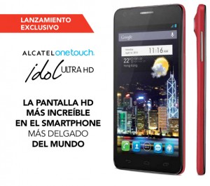 Alcatel One Touch Idol Ultra en México con Iusacell el más delgado