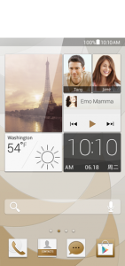 Huawei Ascend P6 interfaz UI