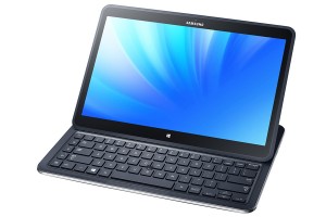Samsung ATIV Q tablet con Android y Windows 8 modo teclado