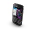BlackBerry Q10 en México color negro de lado