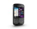 BlackBerry Q10 en México color negro de lado