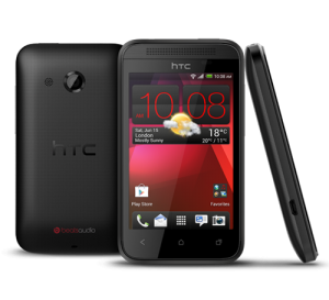 HTC Desire 200 oficial color negro