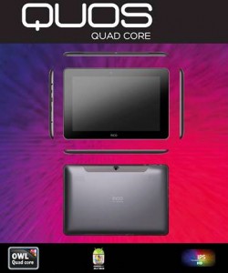 Inco Quos tablet quad-core tamaño