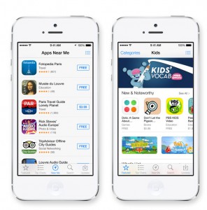 iOS 7 App Store iPhone