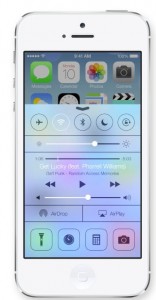 iOS 7 iPhone Control Center